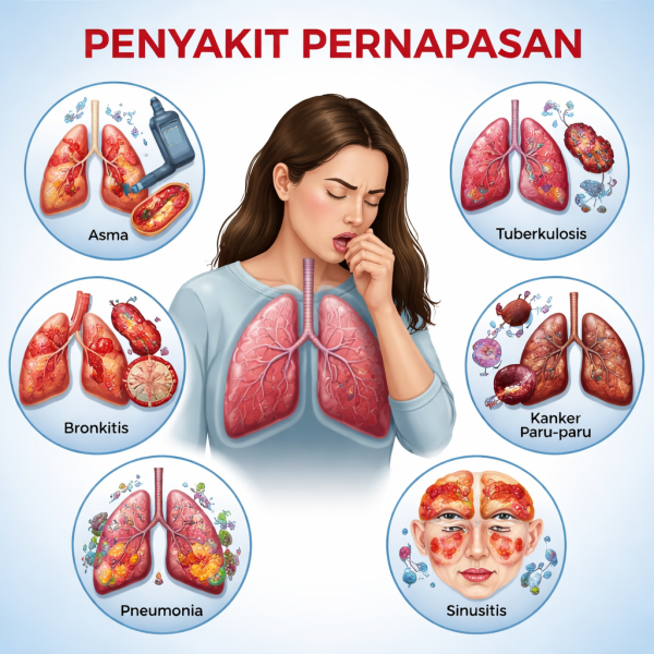Jenis Penyakit Pernapasan dan Cara Mencegahnya